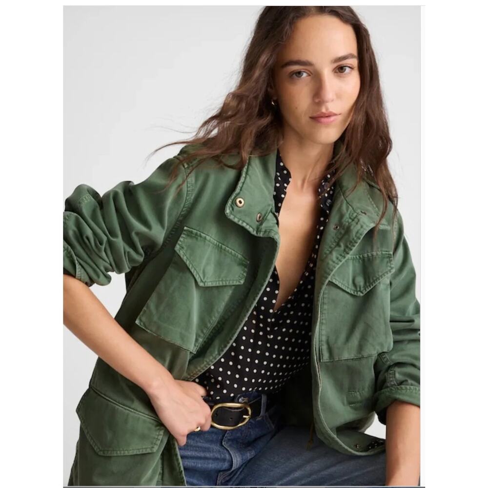 Madewell Green Utility Jacket